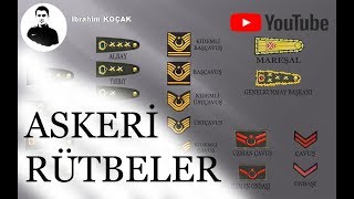 Eski Askeri RÃ¼tbeler [upl. by Adranoel725]