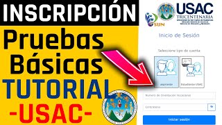 🔴Cómo Inscribirme a las PRUEBAS DE CONOCIMIENTOS BÁSICOS USAC 2023  Tutorial Completo Paso a Paso💻 [upl. by Innavoeg]