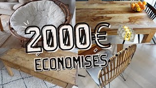 MES MEUBLES D’OCCASION 🤩 2000€ déconomies    Le Bon Coin Vinted Selency [upl. by Atinhoj]