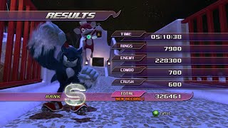 Sonic Unleashed Apotos Night Windmill Isle Act 13 S rank Series S  Reverofenola [upl. by Arbua339]