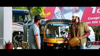 Police Darshan Comes in Auto Driver Getup To Check Petrol Quality  Mr Airaavatha Movie Climax Scene [upl. by Havelock]