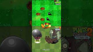 Pvz vs pvz 2  Doom Shroom Vs Boom Flower Vs Gargantuar Zombie shorts [upl. by Magdalena]