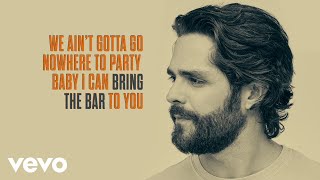 Thomas Rhett  Bring The Bar Lyric Video [upl. by Scharff690]