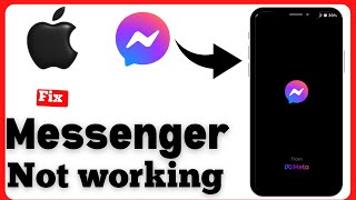 Solved✅How to fix ￼Messenger  problem messenger apps not working in iPhone ￼ [upl. by Auod]