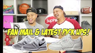 OPENING FAN MAIL amp TWO OF MY FAVORITE SNEAKERS WITH JEANS [upl. by Aicad]