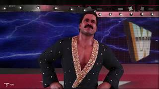 WWE 2K19 quotRavishingquot Rick Rude Entrance PS4Xbox OnePC [upl. by Auberta418]