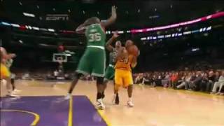 Kobe Stares at Shaq After And1 [upl. by Odlopoel381]