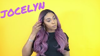 Sensationnel Synthetic Hair Empress 3 Way Free Part Lace Wig  JOCELYN WIGTYPESCOM [upl. by Notniuq249]