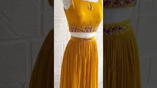 Simple Lehenga Design🌺 viralshortsfeed youtube ytshorttrending yt fashion 1m gown lehenga [upl. by Iglesias]