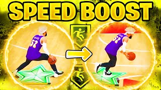 BEST SPEED BOOST MOVE IN NBA 2K22 CURRENT GEN BEST DRIBBLE TUTORIAL IN 2K22 [upl. by Rekrap]