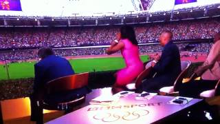 Mo Farah Winning Commentary Reaction 5000m London 2012 Olympics [upl. by Nerrag]