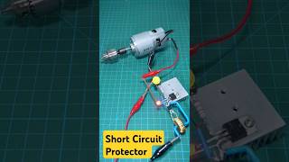 Short circuit protection Circuit 📴 circuitprotector diy electronics [upl. by Hullda]