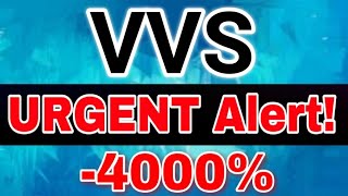 VVS FINANCE Going Down Urgent Watch  VVS TOKEN Price Prediction December [upl. by Aikam638]