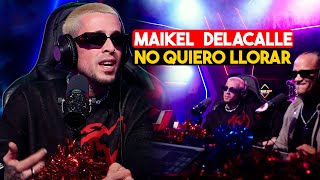 Maikel Delacalle  NO QUIERO LLORAR en Vivo  Ac Radio Show [upl. by Luap]