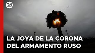 🚨 Así es el PODER DE DESTRUCCIÓN del RS26 RUBEZH el MISIL BALÍSTICO INTERCONTINENTAL de RUSIA [upl. by Lakin]