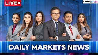 NDTV Profit LIVE TV  Business News LIVE  Sensex Nifty LIVE  Stock Market Trading LIVE  Live News [upl. by Ecirtam618]