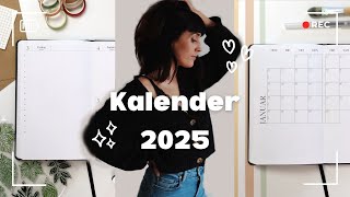 DER PERFEKTE KALENDER FÜR 2025 [upl. by Kcirdot]