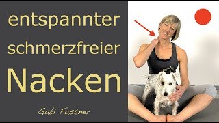 🧽in 13 min NackenVerspannungen lösen  ohne Hilfsmittel im Sitzen [upl. by Jaquith921]