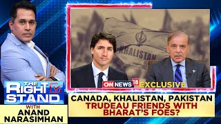 Canada Khalistan Pakistan Trudeau Friends With Bharats FoeThe Right Stand With Anand Narasimhan [upl. by Etteb]