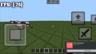 FPS COUNTER FOR MCPE 121 [upl. by Solitta]