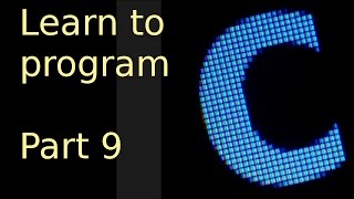 Learn to program with c  Part 9  Array basics [upl. by Janina]