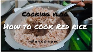 Cooking Recipe  19  Red rice  Healthy to eat daily [upl. by Nerua]