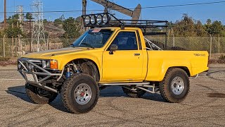 1987 Toyota Pickup Hilux 5 Speed 4x4 Prerunner Long Travel [upl. by Alana]