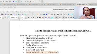 Handson training squid centos7 UrduHindicommands opensource technology tutorial [upl. by Ponzo583]