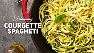 Courgette Spaghetti [upl. by Wemolohtrab324]