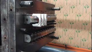 SPM160 Pipe Clamp Injection Moulding Machine  Patel Plastic [upl. by Annadroj947]