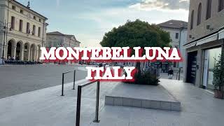 Montebelluna TV walking tour Italy September 2022 4K [upl. by Aneeled]