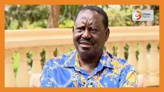 Opposition leader Raila Odinga declares interest for the AU commission job [upl. by Thurmond]