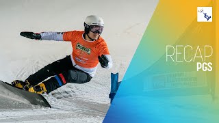 Parallel Giant Slalom  Recap  FIS Snowboard [upl. by Ettenot599]