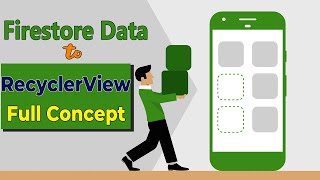 Firestore Data to RecyclerView  firestore recyclerview  recyclerview in android studio [upl. by Beacham]