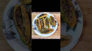 Bharwa karela ytshorts recipe viralvideo [upl. by Ahsiekram]