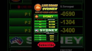 DATA SDY  PENGELUARAN SDY  LIVE DRAW SYDNEY  LIVE DRAW SDY HARI INI  BOCORAN RUMUS PREDIKSI SDY [upl. by Mathew]