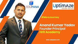 Anand Kumar Yadav Founder Principal Hrit Academy [upl. by Tibold]