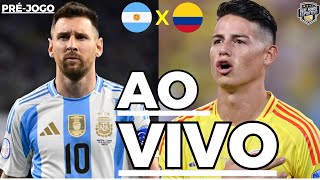 PRÉ JOGO ARGENTINA X COLÔMBIA AO VIVO  TRANSMISSÃO AO VIVO  FINAL DA COPA AMÉRICA 2024 [upl. by Ayikaz371]