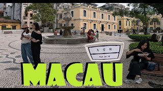 🇲🇴 MACAU quotSé Say Séquot Rua da Sé 大堂街 Se Street [upl. by Trubow242]