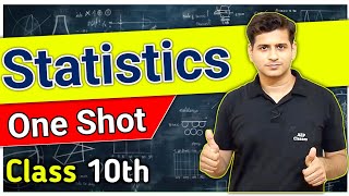 Statistics  Class 10th  Math  One Shot [upl. by Blas233]