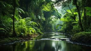 Tropical Jungle River Meditation [upl. by Ylehsa]