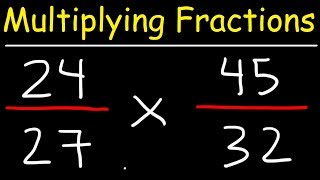 Multiplying Fractions  The Easy Way [upl. by Christal881]