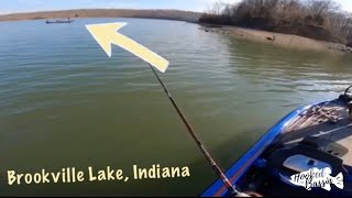 DON’T BE THAT GUY  WINTER BASS FISHING  Brookville Lake Indiana [upl. by Ulrica]