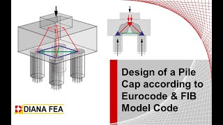 Webinar Design of Pile Caps Based on Eurocode and Fib Model Code in DIANA [upl. by Yong]