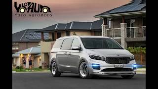 KIA Grand Carnival Modified Virtually  Yolo Automods Virtual Modification  Launch in Pakistan [upl. by Adne]