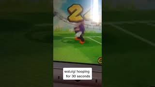 Waluigi hooping for 30 seconds waluigi nintendo mario [upl. by Leacim]