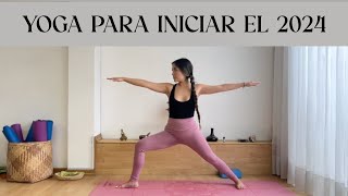 Yoga para Iniciar el 2024  Manifestación  Estoy de regreso [upl. by Ahcsat]