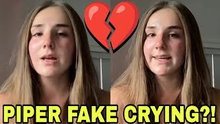 Piper Rockelle CAUGHT FAKE CRYING After BREAKING UP With Lev Cameron 😱😳 Video Proof [upl. by Noitsirhc]