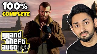 100 COMPLETE SAVE GAME IN GTA 4  GTA IV MODS 2024  HindiUrdu  The Noob [upl. by Lemhaj]