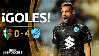 GOLES  PALESTINO vs BOLÍVAR  FASE DE GRUPOS  CONMEBOL LIBERTADORES 2024 [upl. by Boggs]